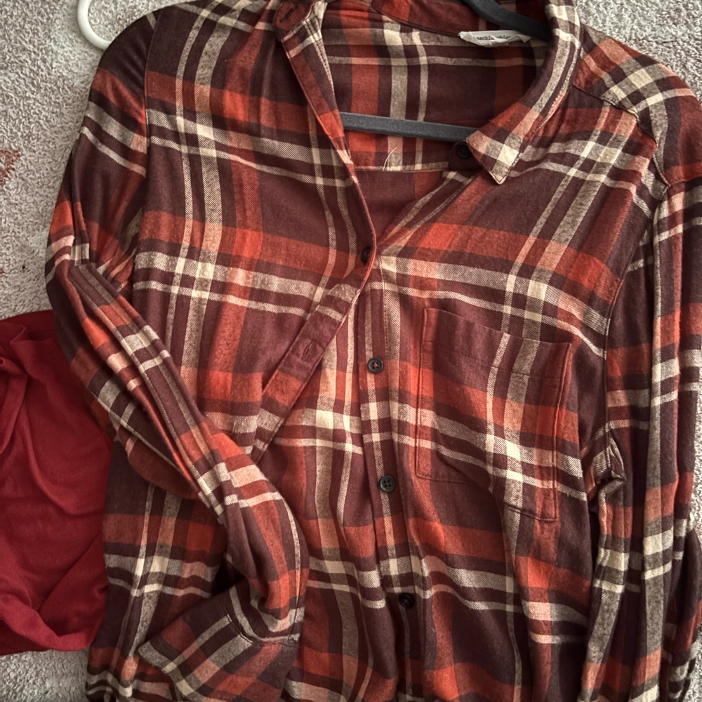 Cozy soft flannel perfect for fall!